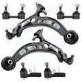Set of 6 Front Lower Control Arms & Outer Tie Rods for Lexus ES300 (1992–1996)