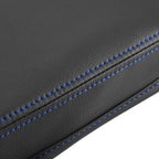 Center Console Armrest Cover for Hyundai Tucson (2021-2023) - Blue Line Black