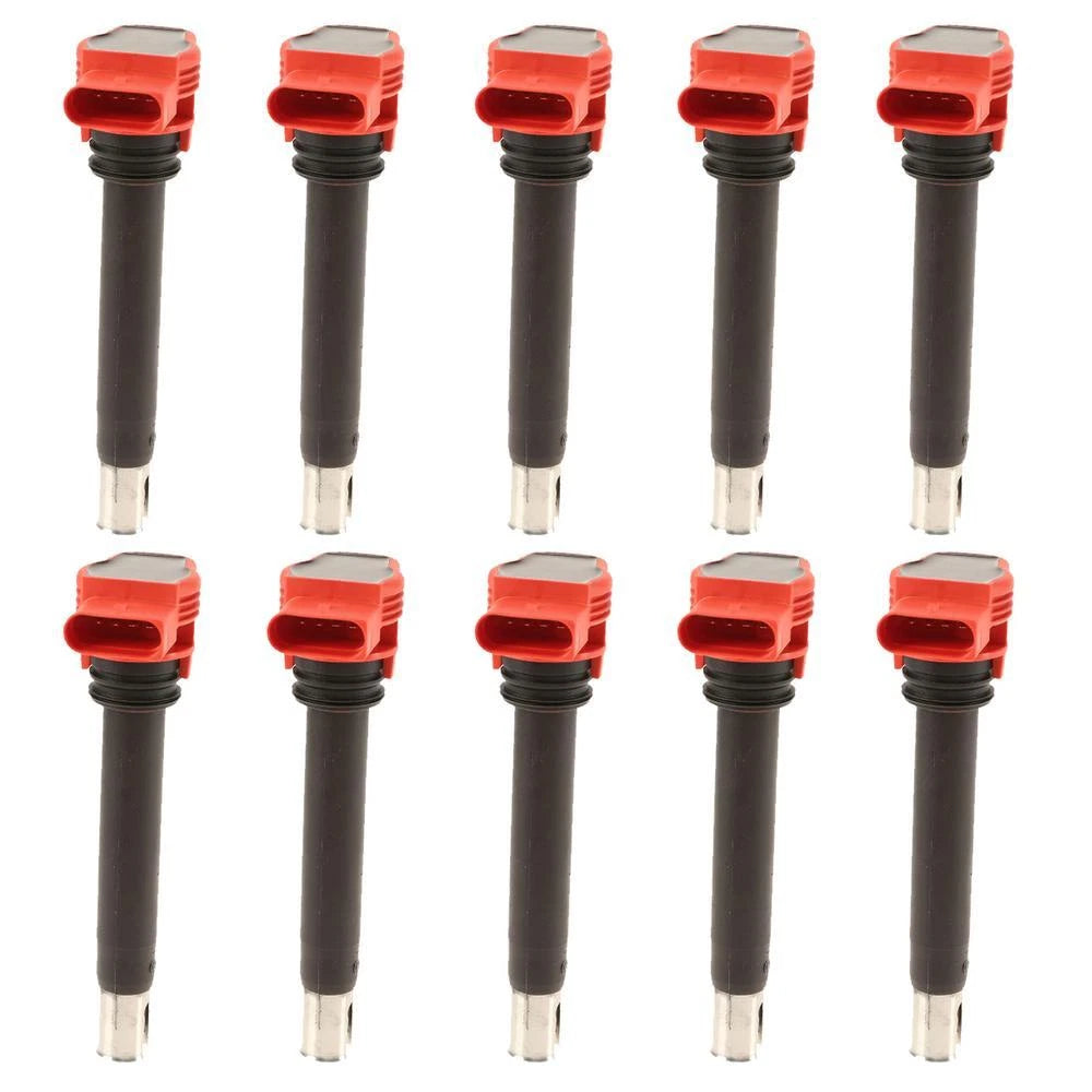 Set of 10 Ignition Coils for Audi
