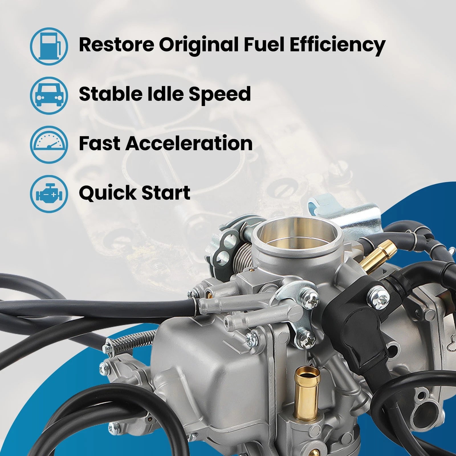 Carburetor Kit for Honda Shadow Spirit 750 (2001–2007)