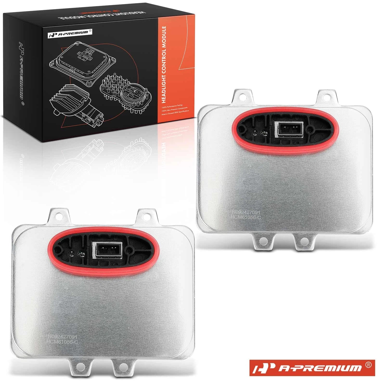 2X Xenon HID Headlight Ballast for BMW Mercedes-Benz Chevy Hyundai