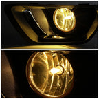 Pair Fog Light Lamps for Chevy Colorado (2015–2019) w/ Switch & Chrome Trim