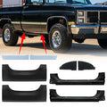8PCS Rocker Panels & Cab Corner for Chevy C10 K10 / GMC C1500 K1500 (1973–1987)