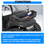Front Clay Basket Storage Rack for Club Car Precedent Golf Cart (2004–Present)