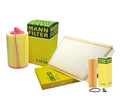 Mann Oil Air Paper Cabin Filter Service Kit for Mercedes W203 C230 (2000–2007)