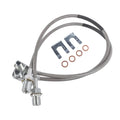 Extended Front Stainless Steel Brake Lines for GMC Chevy K10 (1971–1978)