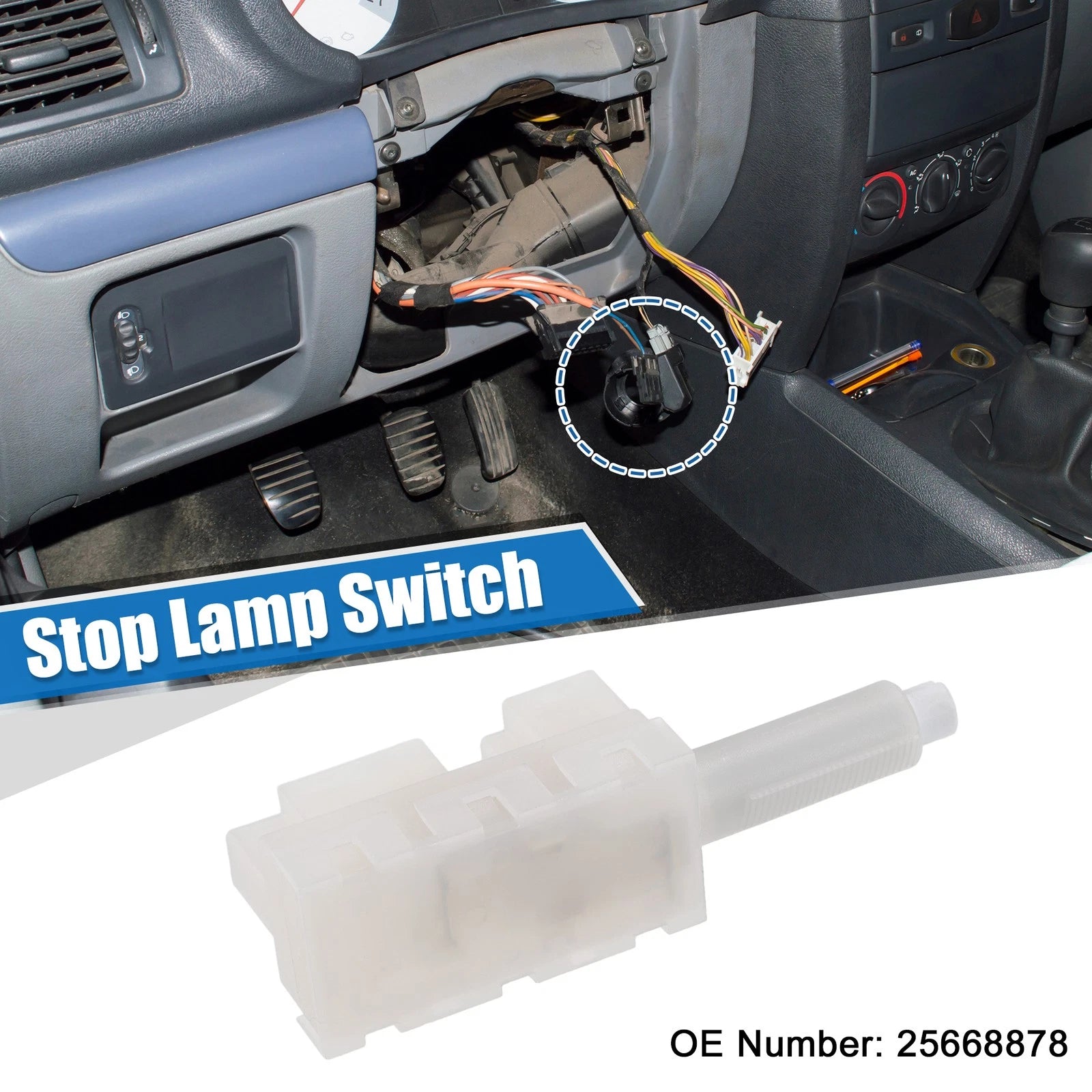 Brake Light Transmission Shift Lock Switch for Cadillac DeVille (1994–2005) No.25668878