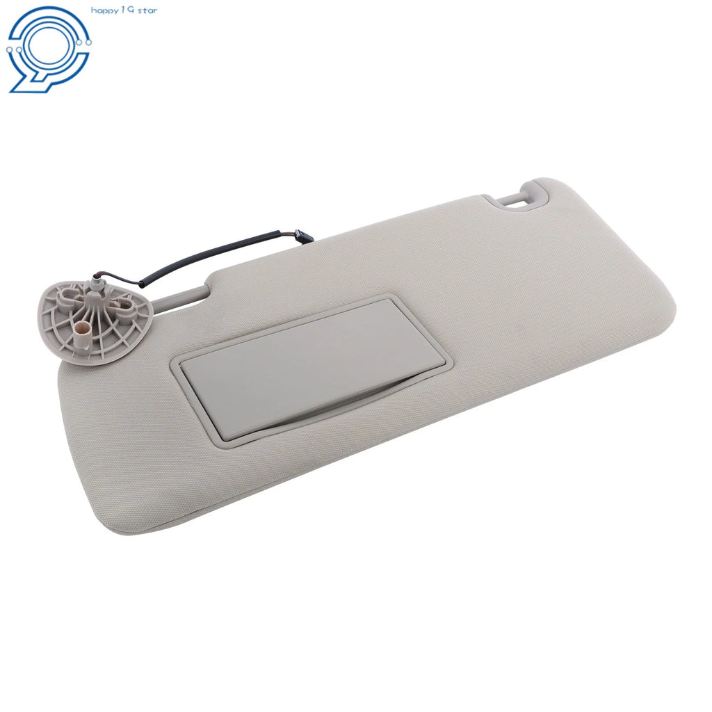 Left Driver Sun Visor with Lights for Dodge Ram 1500 2013–2021, 2500 3500 2013–2018