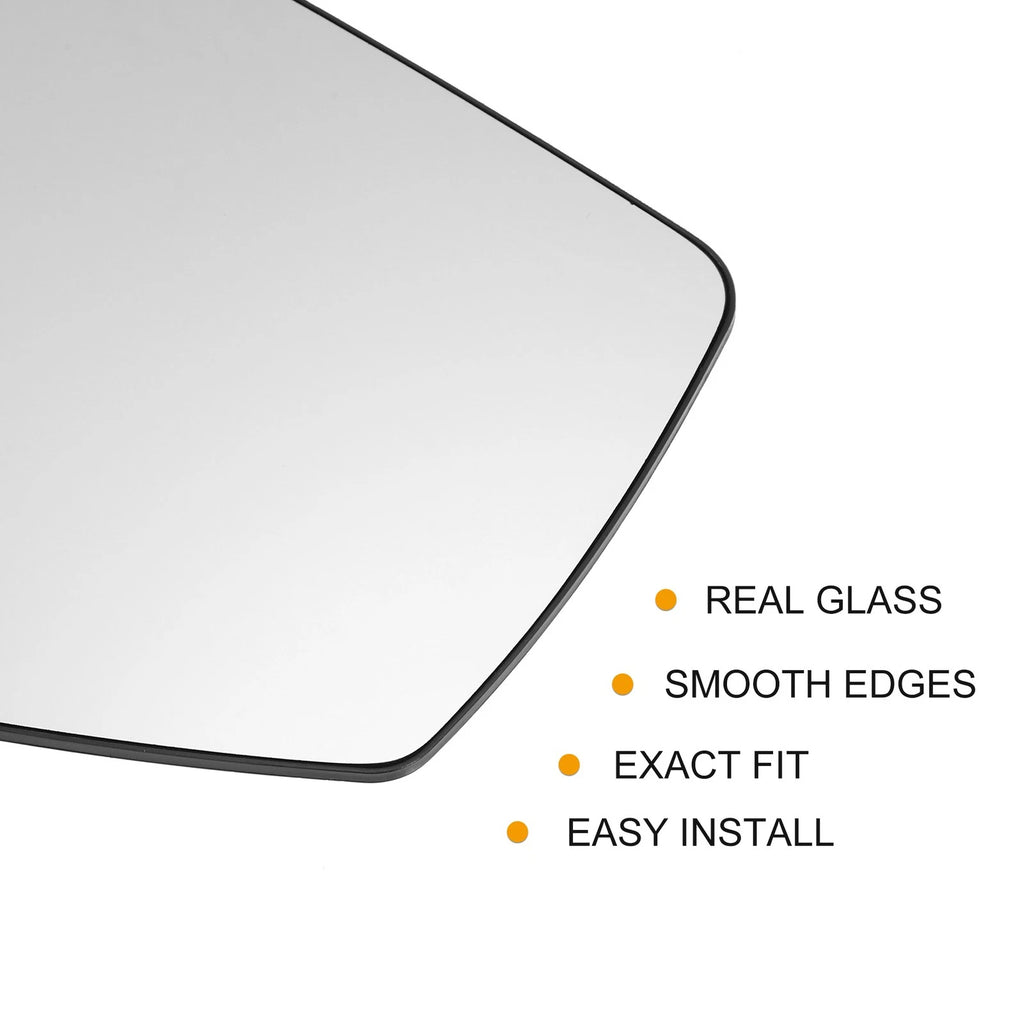 Heated Left Rearview Mirror Glass for Ford Escape (2008–2019)