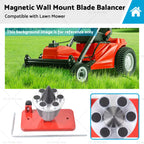 Lawn Mower Blade Balancer Wall Mount Magnetic for 339075B, 42-047