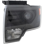 HID Headlight Set for Ford F-150 SVT Raptor (2013–2014) w/ Gray Trim