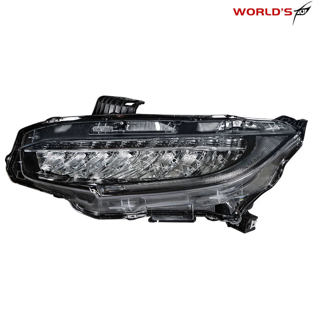 Full LED Left Driver Side Headlight for Honda Civic (2016–2021)