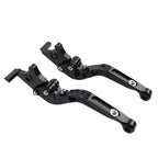Extendable Brake Clutch Levers for Honda CB599 CB600 CB919 98-06 Black