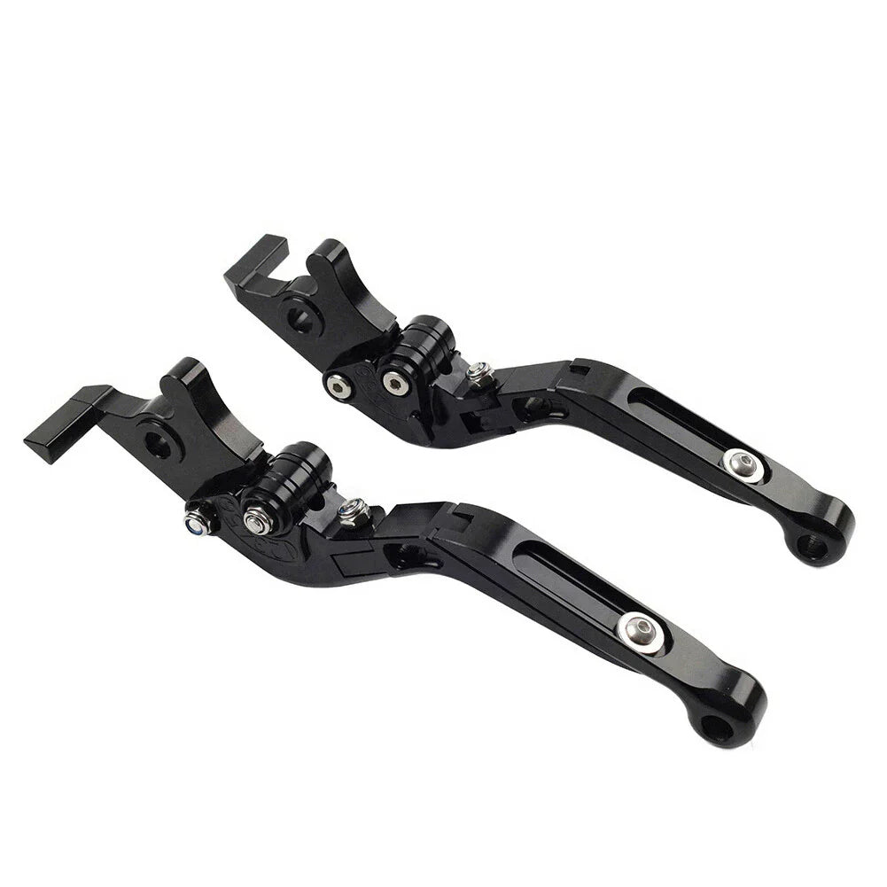 Extendable Brake Clutch Levers for Honda CB599 CB600 CB919 98-06 Black