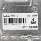 Xenon HID Headlight Ballast for Cadillac Chrysler
