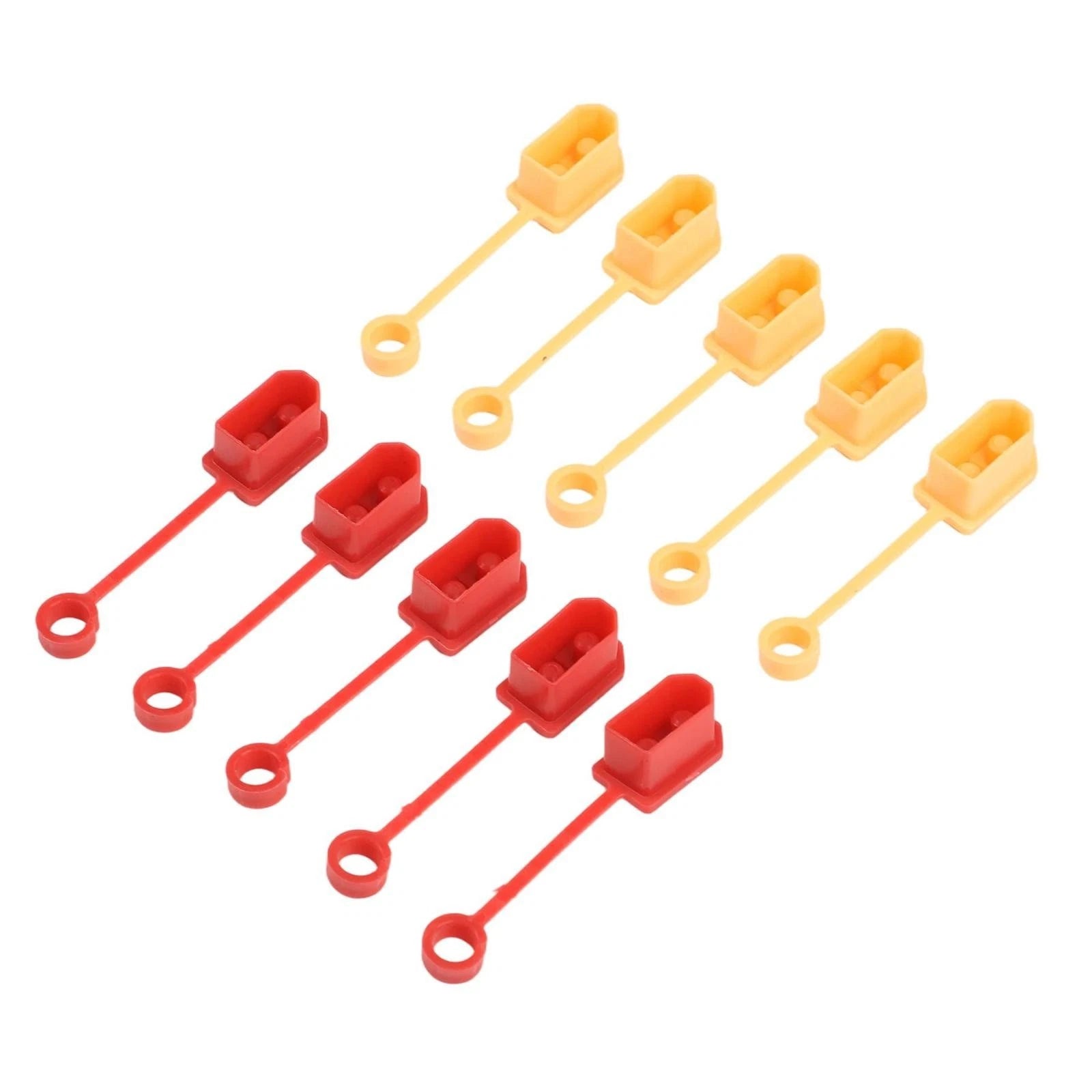 Set of 10 Insulated Protective Covers for XT60 Terminal Rubber Dust Proof