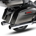 4" Slip-On Straight Mufflers Exhaust Pipe for Harley Electra Glide (2017–2025)