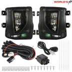 Pair Driving Bumper Lamps for Chevy Silverado (2016–2018)