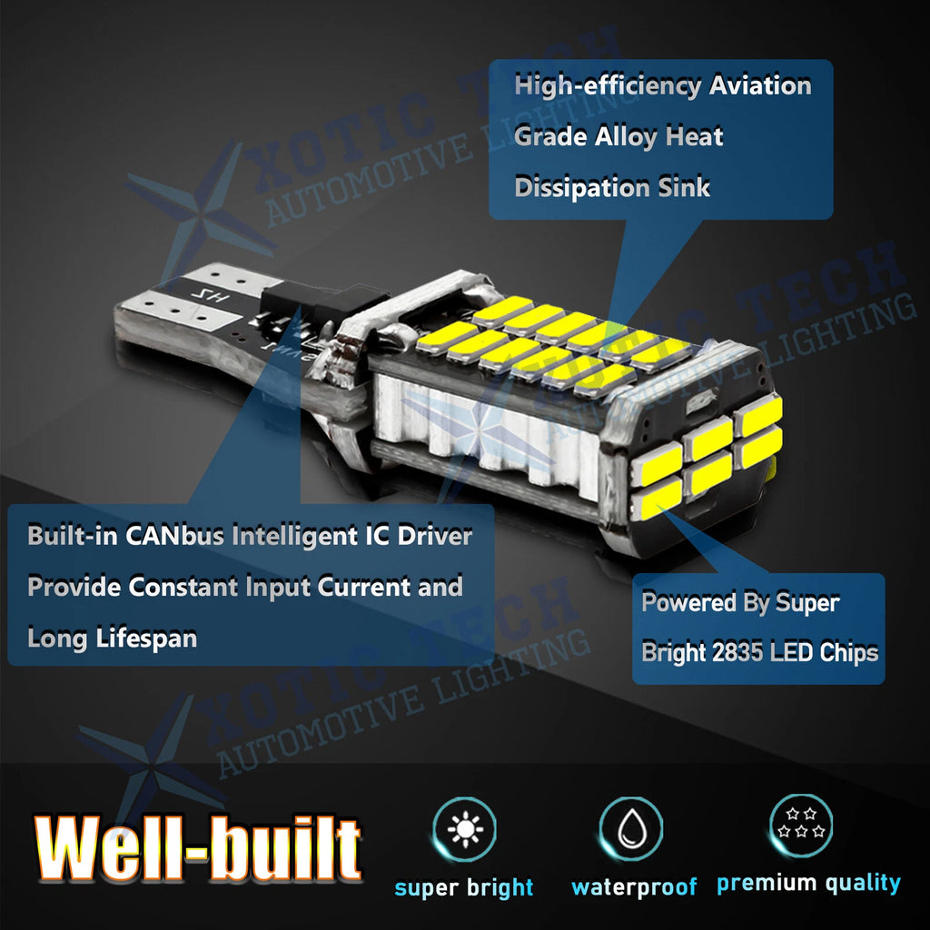 CANbus LED Backup Reverse Light Bulb for Honda Accord Civic (2013-2020)