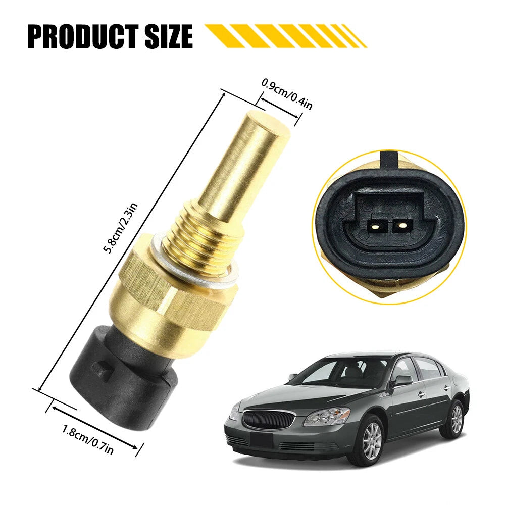 Engine Coolant Temperature Sensor for GMC Hummer Isuzu Oldsmobile Pontiac Saturn
