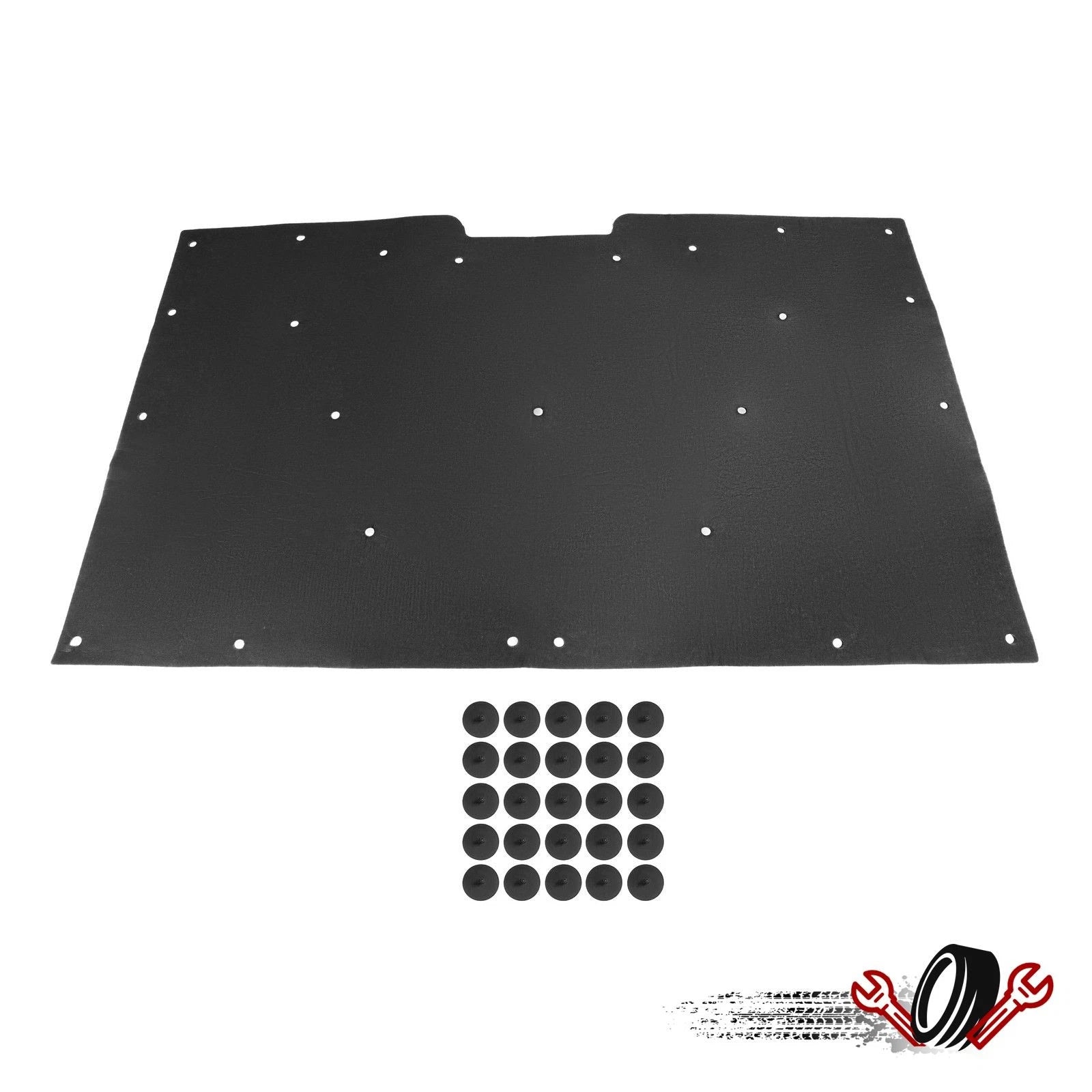 Hood Insulation Pad with Clips for Chevrolet GMC Pickup Truck (1981–1991)