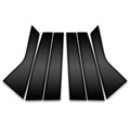 6pc Carbon Fiber Pillar Post Covers for Lincoln Corsair (2020–2023)