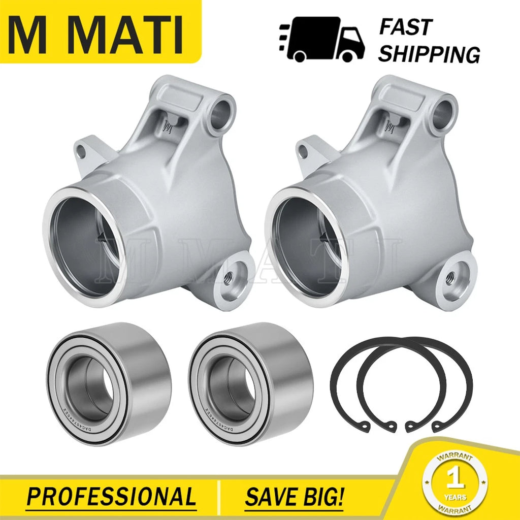 Set of 2 Rear Wheel Bearing Carrier & Bearing Kit for Polaris Sportsman 570 (2014–2025)