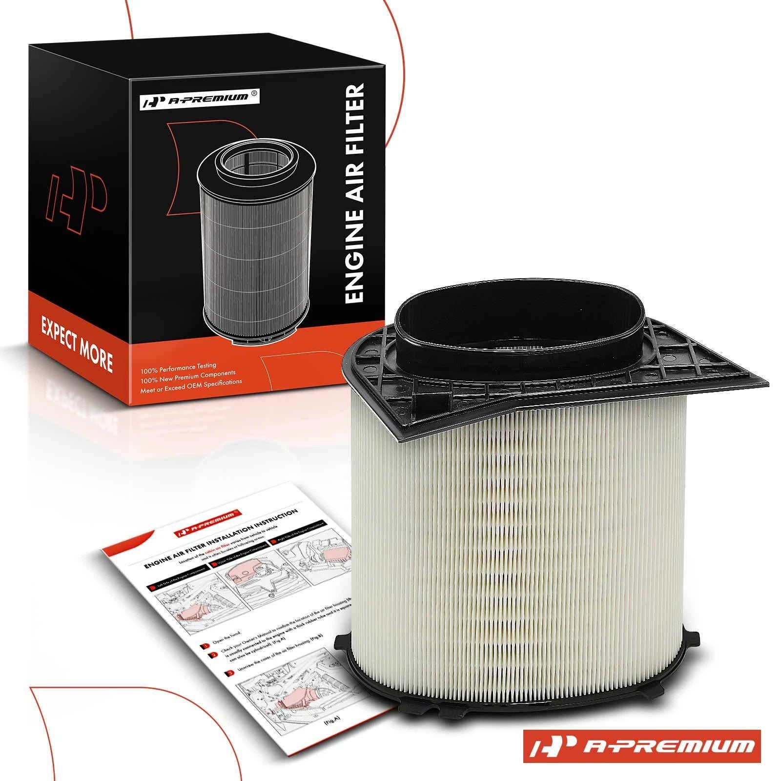 Engine Air Filter for Mercedes-Benz CLA45 AMG, GLA45 AMG (2020–2023)