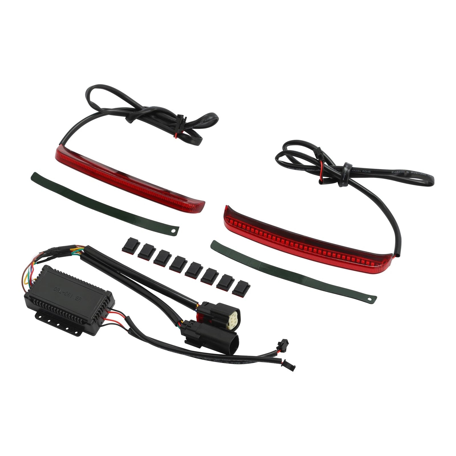 LED Saddlebag Light Run Brake Turn Signal for Harley Street Road Glide (2014–2024)