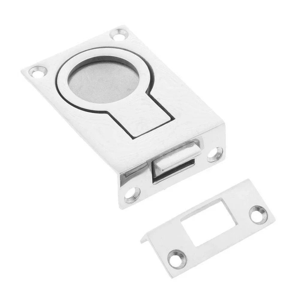 316-Stainless Recessed Hatch Pull Buckle Floor Latch Flush Ring for Marine