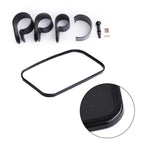 1.75" 1.5" 2" Bar Rectangular Rear View Mirror for Kawasaki Mule Can-Am Commander