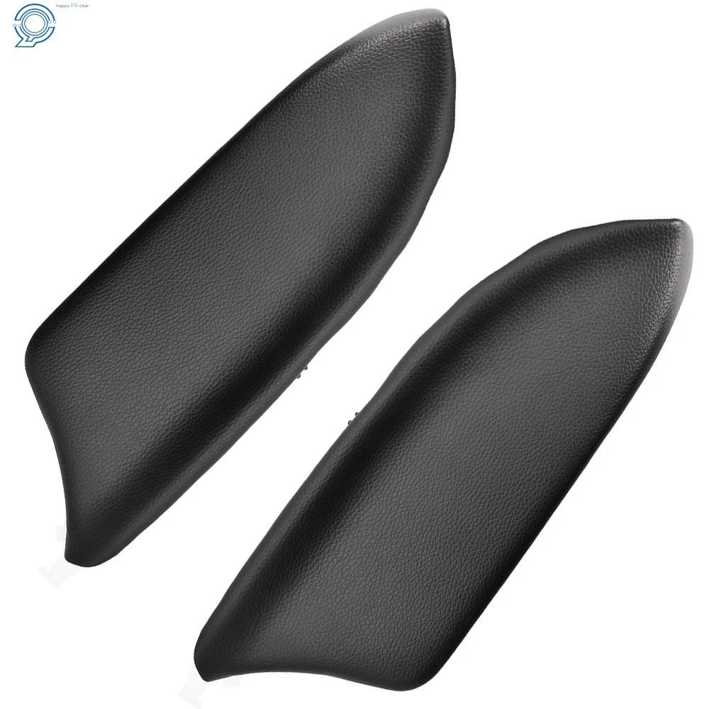 Set of 2 Door Panel Armrests for Honda Accord Sedan (2008–2012) Leather Black