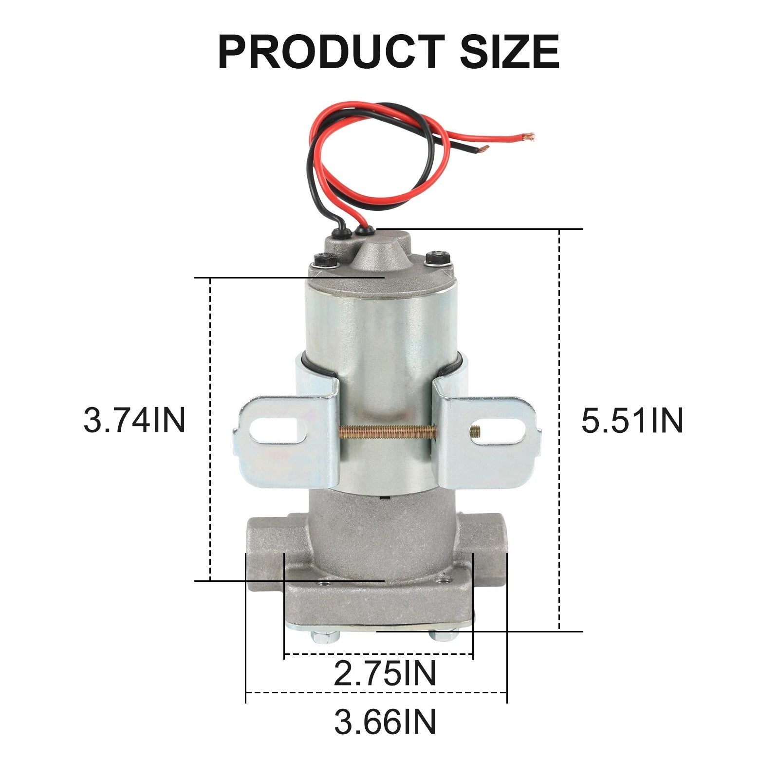 High Flow Electric Fuel Pump for Holley Demon Carburetor (Universal)