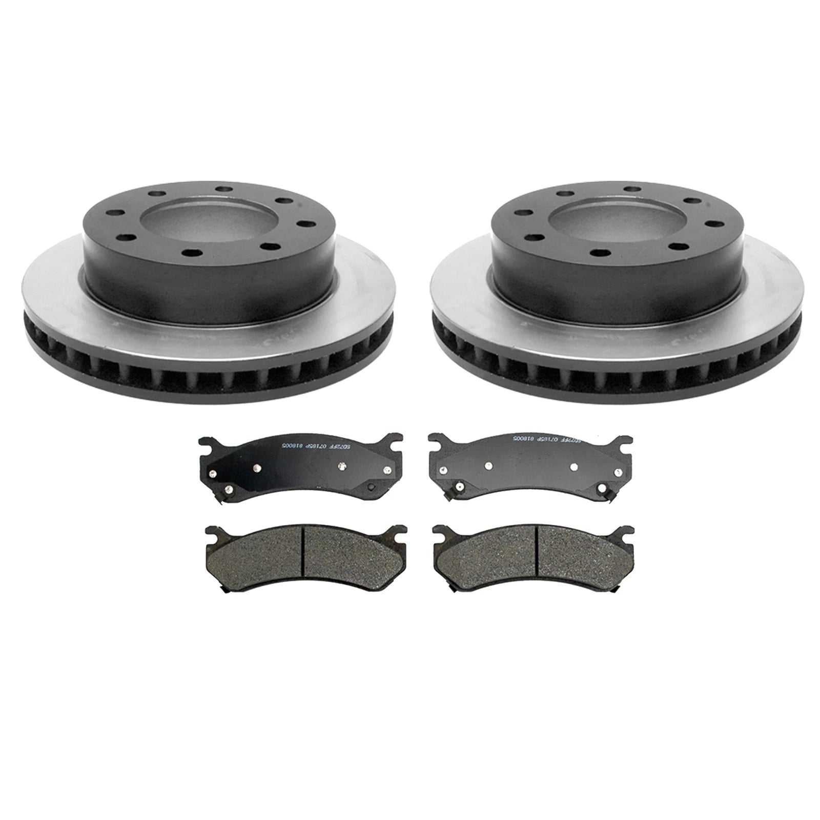 ACDelco Gold Front Brake Kit 325mm Disc Rotors Pads for Avalanche Silverado (2001–2006)