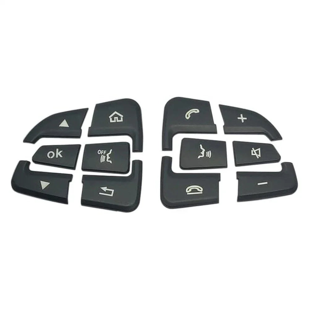 Steering Wheel Button Trim Set for Mercedes Benz GLC C Class W205 (2015-2018)