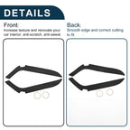 Set of 1 Car Door Anti Kick Pad Sticker Protector for Toyota Sena (2022)