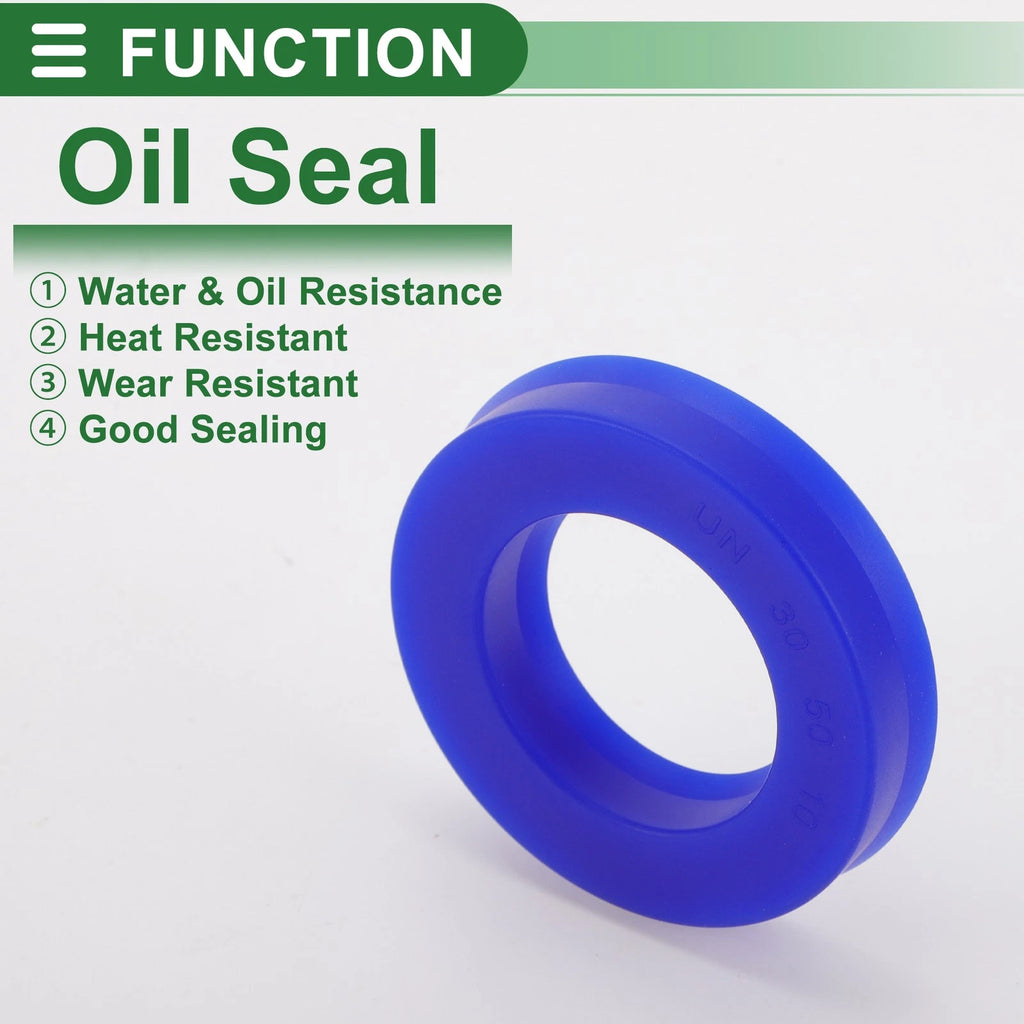 Set of 5 Oil Seal Rotary Shaft Seal 30x50x10mm High Pressure