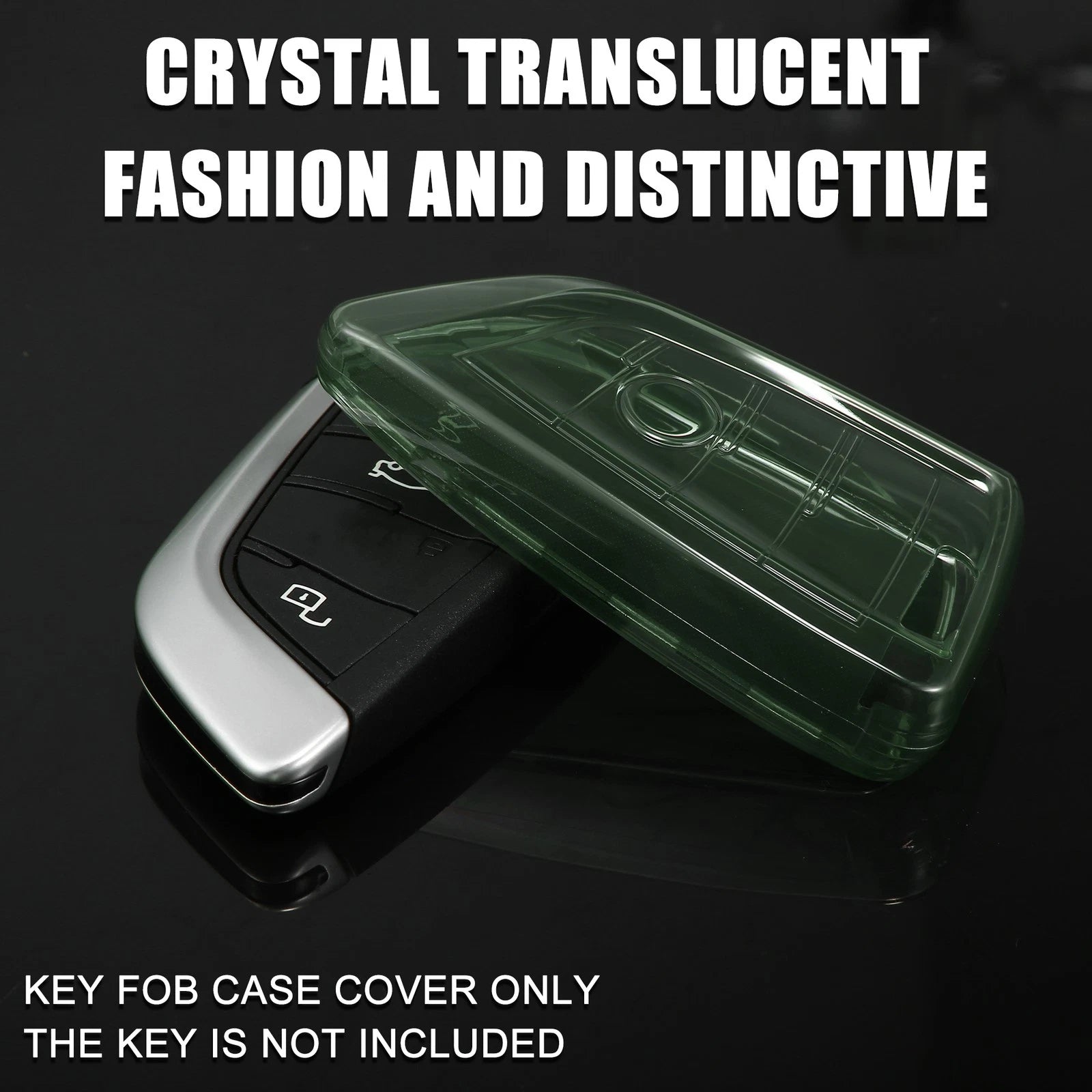TPU Key Fob Remote Control Cover for BMW 1 2 3 5 6 Series (2010–2020)