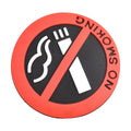 Interior Non-smoking Sticker for Universal Use (5cm x 5cm) Rubber