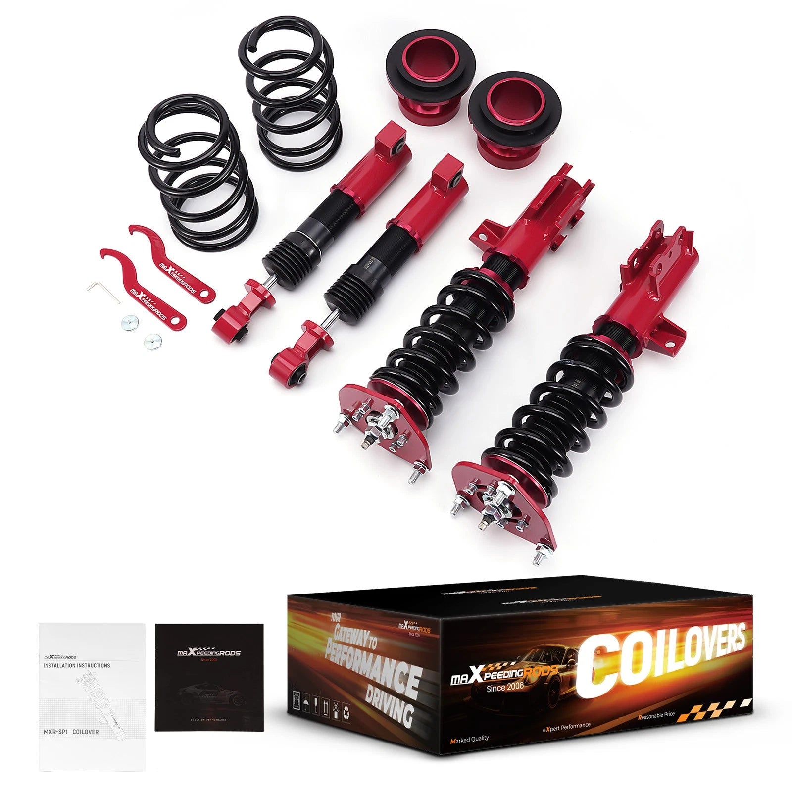 Coilover Shock and Springs Kit for Hyundai Veloster (2012–2018)