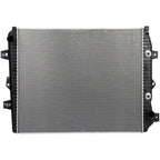 Replacement Plastic Aluminum Radiator for Toyota Hilux (2005–2015)