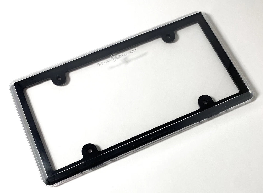 Plastic License Plate Snap On Shield Protector for US Plates (Universal)