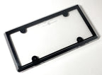 Plastic License Plate Snap On Shield Protector for US Plates (Universal)