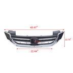 Chrome Front Upper Bumper Radiator Grille for Honda Accord (2013-2015)