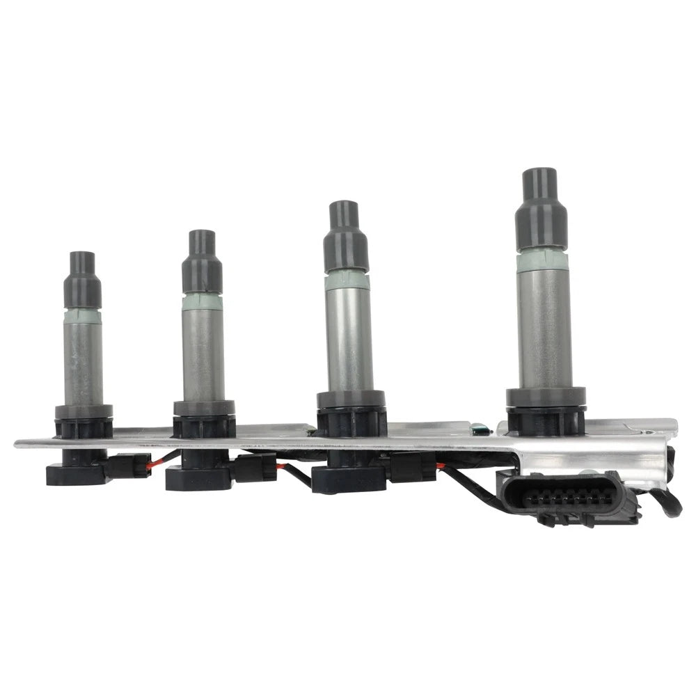 Set of 2 Ignition Coils & 8 Spark Plugs for Cadillac Deville (2004-2005)