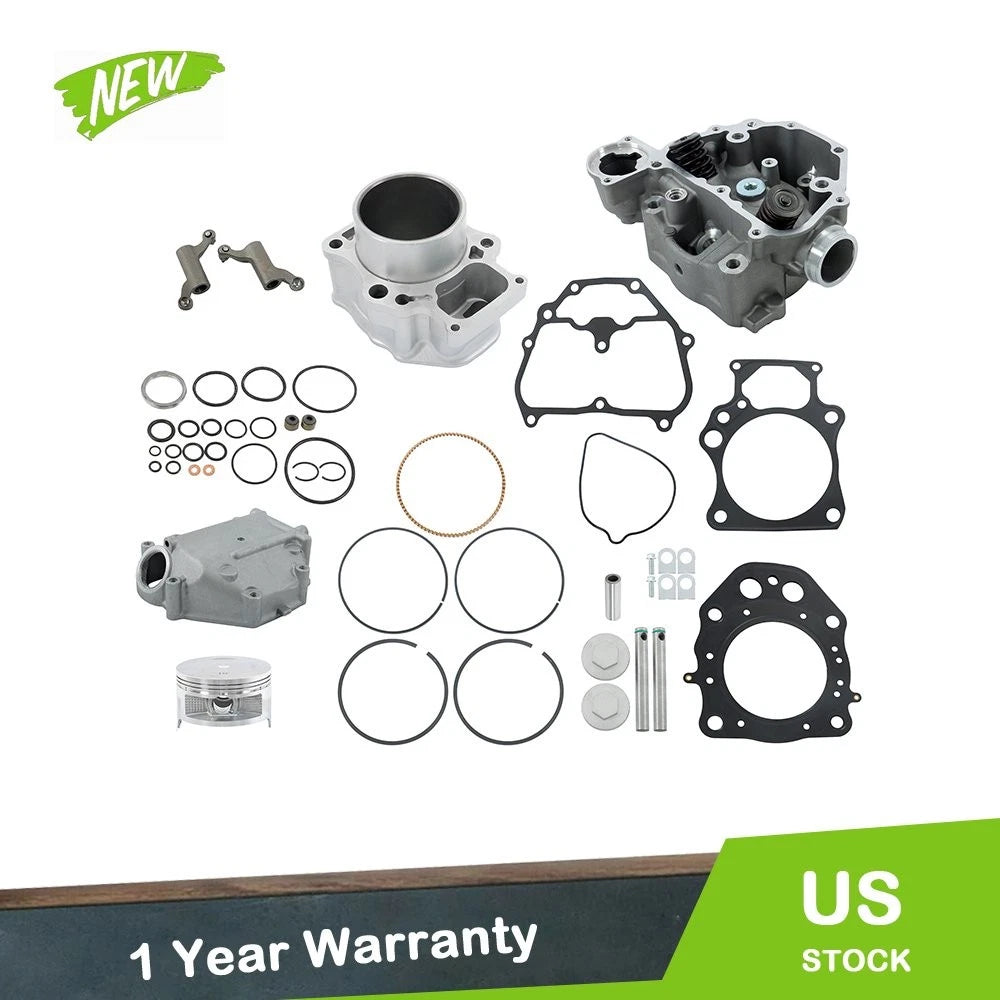 Cylinder Head Cover + Cylinder Head + Sleeve for Honda Rancher TRX420 (2007–2014)