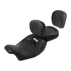 Driver & Passenger Seats with Backrest for Harley CVO Road Street Glide (09-23)