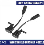 2 x Windshield Washer Nozzles Spray Jet for BMW 3 Series E46 (1998–2006)