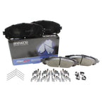 Set of 4 Akebono ProACT Front Ceramic Brake Pads for RX350 RX450h Highlander Sienna (2007–2022)