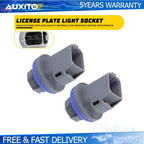 2X License Plate Light Socket for Ford F-150 F-250 F-350 F-450 (H)